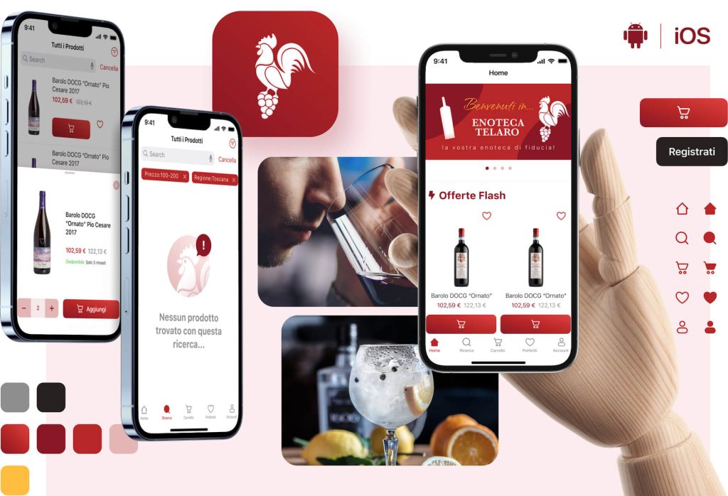 Enoteca Telaro App E-commerce