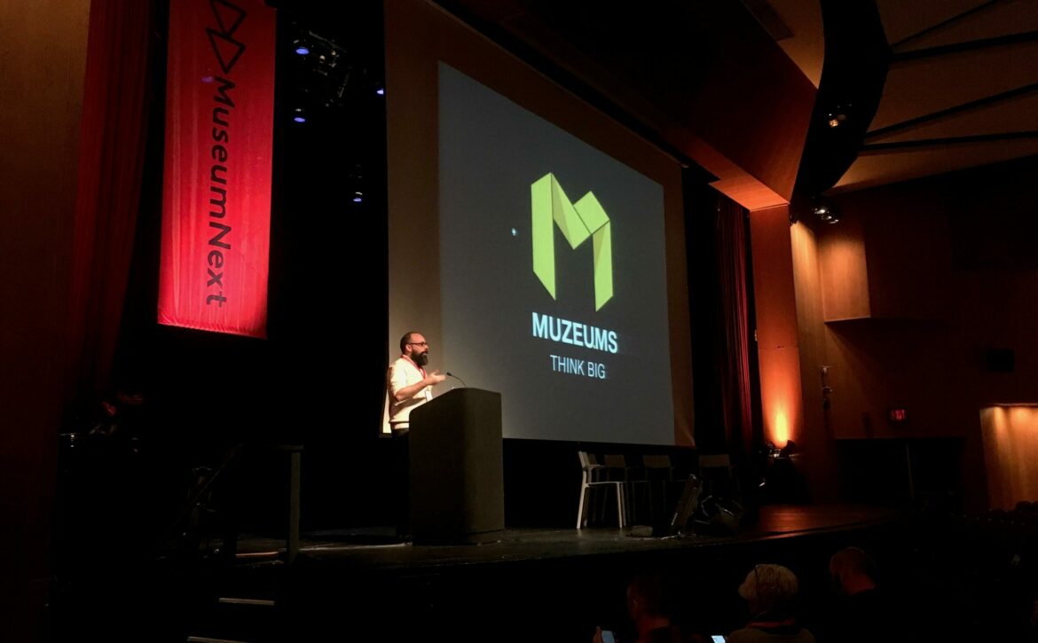Oimmei with Muzeums at MuseumNext