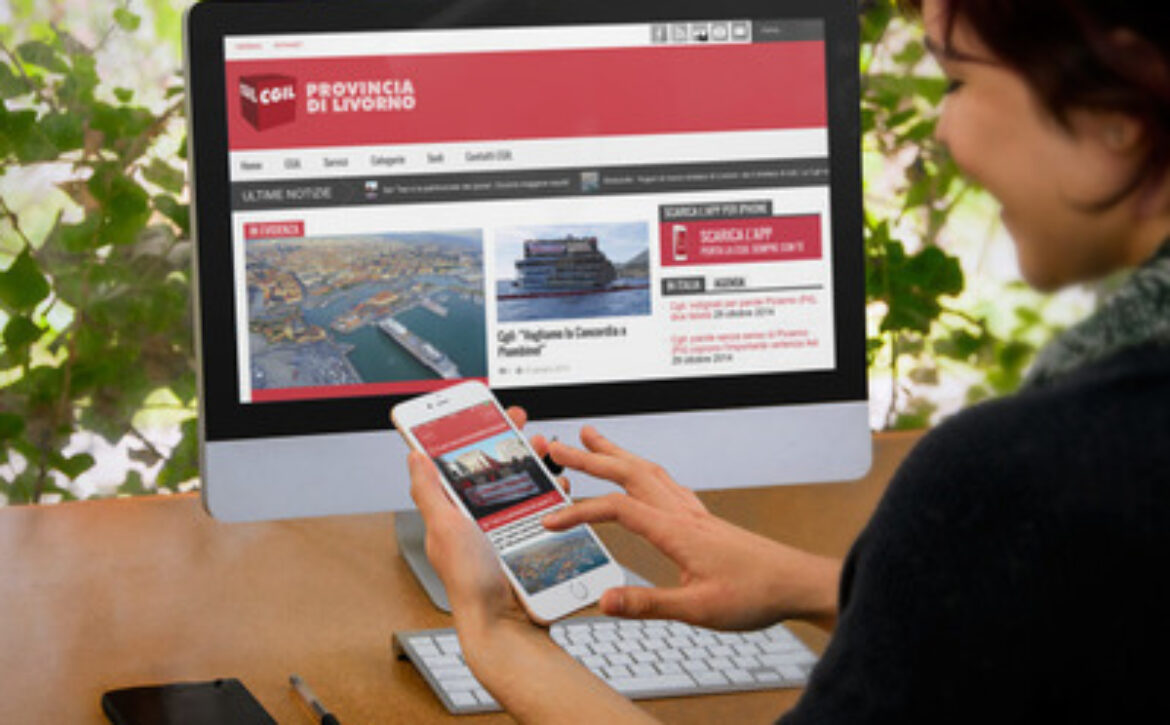Nuova App e Sito Web – CGIL Provincia di Livorno