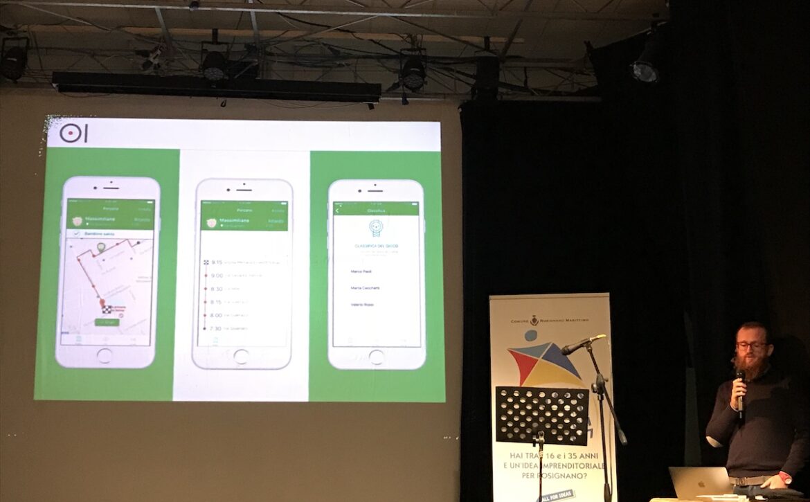 Presentazione App al Contest Giovani Innovatori 2017