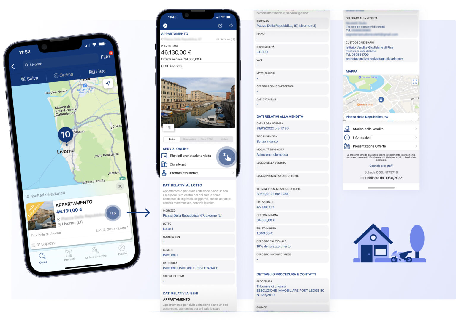 Aste Giudiziarie Sviluppo App 3