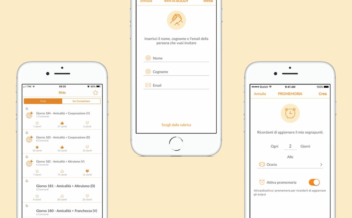 365 – Un anno epico, Efficacemente, Sviluppo App iOS e Android
