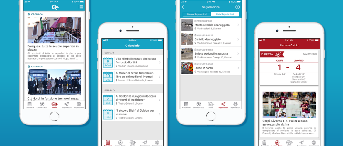 QuiLivorno - Sviluppo App Dopo