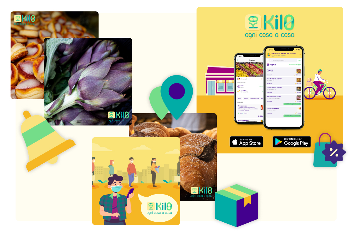 Kil0 - app - gestionale - social